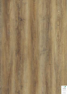 Interlocking Lvt Wood Plank Flooring วัสดุพีวีซีเรซิน Virgin 100%