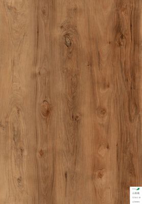 วัสดุ Biulding Luxury Vinyl Wood Plank Flooring ทนความร้อน